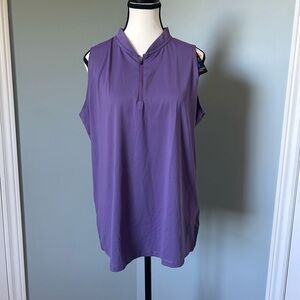 🔥🆕🔥CQC Sports Purple Sleeveless Sports Top